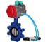 Затвор DN.ru QT450-304-EPDM-2W-Fb-H Ду100 Ру16 LUG, с пн.прив. DA-083, пн.распр. PND1-T10-220VAC NAMUR, МППП-200 D050-102003 1