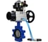 Затвор DN.ru QT450-304-EPDM-2W-Fb-H Ду150 Ру16 LUG, с пн.прив. DA-105-1, пн.распр. PND1-T10-220VAC NAMUR, БКВ LSB-510, БПВ D050-101891 1
