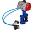 Затвор DN.ru QT450-304-EPDM-2W-Fb-H Ду80 Ру16 LUG, с пн.прив. SA-105, пн.распр. PND1-T10-220VAC NAMUR D050-102149 1