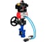 Затвор DN.ru QT450-304-EPDM-2W-Fb-H Ду80 Ру16 LUG, с пн.прив. DA-083, пн.распр. PND1-T10-220VAC NAMUR, РД HDM-2, БКВ LSB-410 D050-102050 1