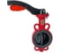 Затвор с концевыми выключателями REON  Ду 300 тип RSV81RED-КВ (PN16, Траб.=115С, Тmax=130С) КРАСНЫЙ 300RSV81RED-КВ 1