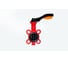 Затвор с концевыми выключателями REON Ду 80 тип RSV81RED-КВ (PN16, Траб.=115С, Тmax=130С) КРАСНЫЙ 080RSV81RED-КВ 2