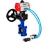 Затвор DN.ru QT450-QT450-NBR-2W-Fb-H Ду80 Ру16 LUG, с пн.прив. DA-083, пн.распр. PND1-T10-220VAC NAMUR, РД HDM-2 D050-101748 1