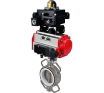 Затвор DN.ru WCB-316L-PTFE Ду50 Ру16, с пн.прив. SA-105, пн.распр. PND2-24VDC NAMUR, БКВ LSB-410 D050-94981