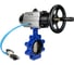 Затвор DN.ru QT450-QT450-NBR-2W-Fb-H Ду125 Ру16 LUG, с пн.прив. DA-105-1, пн.распр. PND1-T10-220VAC NAMUR D050-101538 1