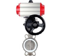 Затвор DN.ru WCB-316L-PTFE Ду100 Ру16, с пн.прив. DA-105, РД HDM-3 D050-95076
