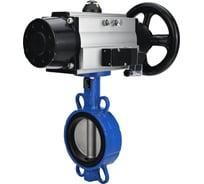 Затвор DN.ru QT450-304-EPDM-2W-Fb-ISO-H Ду125 Ру25, с пн.прив. DA-105-1, пн.распр. PND1-T10-220VAC NAMUR D050-96943