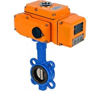 Затвор DN.ru QT450-304-EPDM-2W-Fb-ISO-H Ду150 Ру25, с электроприводом QT-040-220В (0-10В) HARK D050-96823
