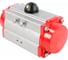 Пневмопривод DA-040 поворотный, ISO-фланец F03/F05, квадрат 11, 14Нм DN.ru D290-00399 1