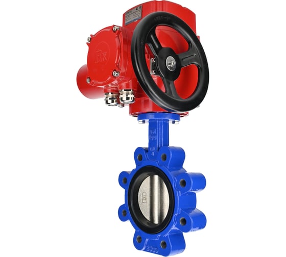 Затвор DN.ru дисковый QT450-304-EPDM-2W-Fb-H Ду50 Ру16 электропривод QT-W (M) EX-005 220В D050-89633