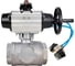 Кран шаровой DN.ru 316-316-PTFE-SP-T-ISO-H WDVF Ду65 Ру40, L-тип, с пн.прив. DA-105-1, пн.распр. PND1-T08-220VAC, БКВ LSB-410 D160-87966 1