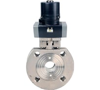 Кран шаровой DN.ru 316-316-PTFE-FP-Fb-ISO-H WDVF Ду100 Ру16, с электроприводом ЭПВП-020 220В D160-83677