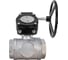 Кран шаровой DN.ru 316-316-PTFE-SP-T-ISO-H WDVF Ду32 Ру63, L-тип, с редуктором RDN-2 D160-83725 1