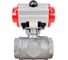 Кран шаровой DN.ru 316-316-PTFE-SP-T-ISO-H WDVF Ду65 Ру40, L-тип, с пн.прив. DA-105, пн.распр. PND1-T10-220VAC NAMUR D160-83941 1