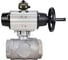 Кран шаровой DN.ru 316-316-PTFE-SP-T-ISO-H WDVF Ду65 Ру40, L-тип, с пн.прив. DA-105-1, БКВ LSB-510 D160-84238 1