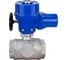 Кран шаровой DN.ru 316-316-PTFE-SP-T-ISO-H WDVF Ду32 Ру63, L-тип, с электроприводом QT-W (M)-010 220В D160-83642 1