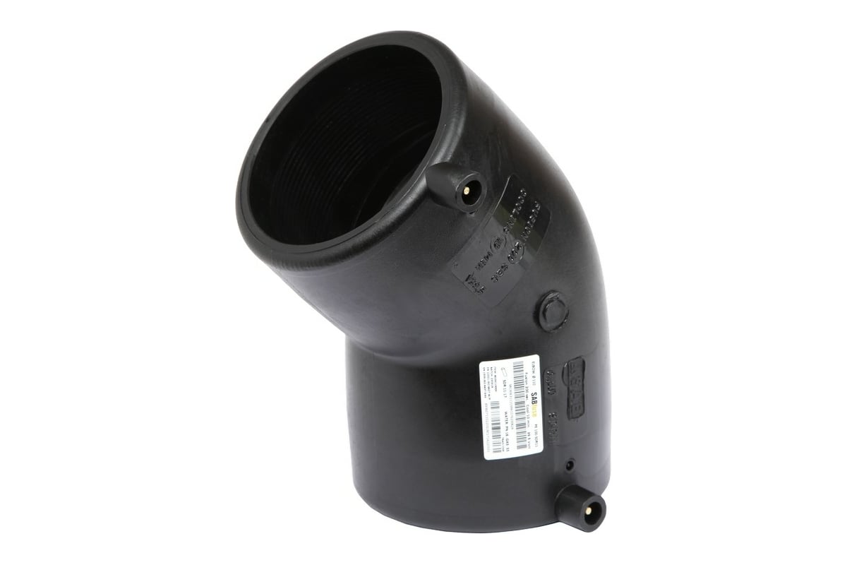Электросварной отвод SABfuse 45 SDR11 PN16 PE100 D75 8024075000 ...