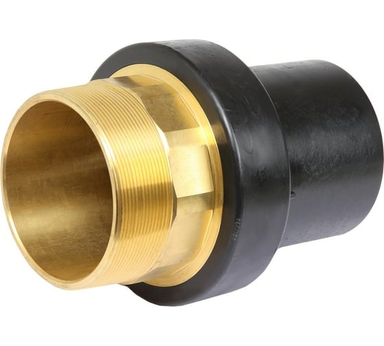 Переход SABfuse SDR11 PE PN16 D90X3" латунь, наружная 80401609000L
