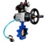 Затвор DN.ru QT450-QT450-NBR-2W-Fb-H Ду125 Ру16 LUG, с пн.прив. DA-105-1, пн.распр. PND1-T10-220VAC NAMUR, БКВ LSB-410, БПВ D050-101548 1