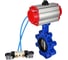 Затвор DN.ru QT450-QT450-EPDM-2W-Fb-H Ду50 Ру16 LUG, с пн.прив. SA-083, пн.распр. PND1-T10-220VAC NAMUR D050-101471 1