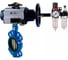 Затвор DN.ru GGG50-316-NBR Ду125 Ру16, с пн.прив. DA-105-1, пн.распр. PND1-T10-220VAC NAMUR, БКВ LSB-210, БПВ D050-105854 1