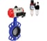 Затвор DN.ru WCB-316L-EPDM Ду150 Ру16, с пн.прив. DA-105, пн.распр. PND1-T10-220VAC NAMUR, БПВ D050-117444 1