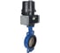 Затвор DN.ru QT450-304-EPDM-2W-Fb-ISO-H Ду50 Ру25, с электроприводом ЭПВП-005 220В D050-96825 1