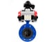 Затвор DN.ru GGG40-304-EPDM-2W-F-H Ду65 Ру16, с пневмоприводом DA-105, пневмораспределитель PND1-T10-220VAC NAMUR, БКВ LSB-210 D050-107102 1