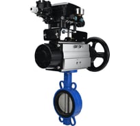 Затвор DN.ru QT450-304-EPDM-2W-Fb-ISO-H Ду125 Ру25, с пн.прив. DA-105-1, позиционером EPRP1-NU-0-08 D050-96899