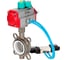 Затвор DN.ru 316L-316L-PTFE Ду40 Ру16, с пневмоприводом DA-083, пневмораспределитель PND1-T08-220VAC NAMUR, МППП-200 D050-116363 1