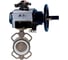 Затвор DN.ru 316L-316L-PTFE Ду125 Ру16, с пневмоприводом DA-105-1, пневмораспределитель PND1-T10-220VAC NAMUR, БКВ LSB-210 D050-116702 1