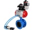 Затвор DN.ru GGG40-GGG40-EPDM-2W-F-H Ду50 Ру16, с пн.прив. DA-105, пн.распр. PND1-T08-220VAC NAMUR, БКВ LSB-210, БПВ D050-106765 1