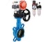 Затвор DN.ru QT450-316-EPDM-2W-Fb-H Ду150 Ру16, с пн.прив DA-105, пн.расп PND1-T08-220VAC NAMUR, РД HDM-3, БПВ D050-102628 1