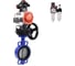 Затвор DN.ru GGG50-316L-EPDM Ду150 Ру16, с пн.прив. DA-105, пн.распр. PND1-T08-220VAC NAMUR, БКВ LSB-410, РД HDM-3, БПВ D050-105174 1