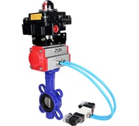 Затвор DN.ru QT450-304-EPDM-2W-Fb-ISO-H Ду50 Ру25, с пн.прив. SA-105, пн.распр. PND1-T10-220VAC, БКВ LSB-410 D050-98065