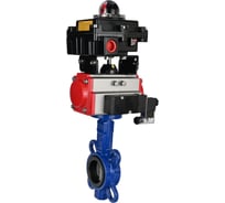 Затвор DN.ru QT450-304-EPDM-2W-Fb-ISO-H Ду50 Ру25, с пн.прив. DA-065, пн.распр. PND1-T10-220VAC NAMUR, БКВ LSB-510 D050-97819