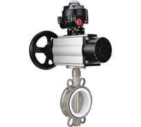 Затвор DN.ru WCB-316L-PTFE Ду100 Ру16, с пн.прив. DA-105-1, БКВ LSB-210 D050-95310