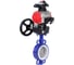 Затвор DN.ru WCB-316L-PTFE Ду150 Ру16, с пн.прив. DA-130, пн.распр. PND1-T10-220VAC NAMUR, БКВ LSB-210, РД HDM-3 D050-118366 1