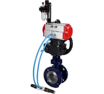 Затвор DN.ru WCB-316-M-F-ISO Ду150 Ру25, с пн.прив. DA-160, пн.распр. PND1-T10-220VAC, РД HDM-4, БПВ D050-94831