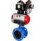 Затвор DN.ru GGG40-GGG40-EPDM-2W-F-H Ду200 Ру16 с пн.приводом DA-140, пн.распр. PND2-S1EM-52-1NC-J08-24VDC NAMUR, БКВ LSB-510 и БПВ D050-90524 1