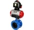 Затвор DN.ru GGG40-GGG40-EPDM-2W-F-H Ду200 Ру16 с пн.приводом DA-140, пн.распр. PND2-S1EM-52-1NC-J08-220VAC NAMUR и БКВ LSB-510 D050-90433 1