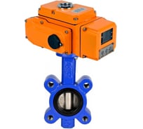 Затвор дисковый DN.ru QT450-304-EPDM-2W-Fb-H Ду125 Ру16 эл.привод QT-015-220В-4-20мА-HARK D050-89768