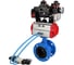 Затвор DN.ru GGG40-GGG40-EPDM-2W-F-H Ду200 Ру16 с пн.приводом DA-140, пн.распр. PND1-S2EM-52-2-T08-220VAC, БКВ LSB-410 и БПВ D050-90608 1