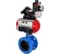 Затвор DN.ru GGG40-GGG40-EPDM-2W-F-H Ду200 Ру16 с пн.приводом DA-140, пн.распр. PND2-S1EM-52-1NC-J08-220VAC NAMUR, БКВ LSB-210 и БПВ D050-90356 1