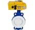 Затвор DN.ru WCB-WCB-PTFE-PTFE-Fb-H Ду125 Ру16 с эл. приводом QT-010-220В-4-20мА-DAR D050-92109 1
