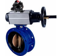 Затвор DN.ru GGG40-304-EPDM-2W-F-H Ду65 Ру16 с пн. приводом DA-105-1 и БКВ LSB-410 D050-92131