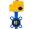 Затвор дисковый поворотный DN.ru WCB-316L-VITON Ду125 Ру16, эл.привод QT-010-220В-4-20мА-DAR D050-93765 1