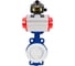 Затвор DN.ru WCB-WCB-PTFE-PTFE-Fb-H Ду100 Ру16 с пневмоприводом SA-130 и БКВ LSB-510 D050-91990 1