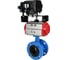 Затвор DN.ru GGG40-GGG40-EPDM-2W-F-H Ду200 Ру16 с пневмоприводом DA-140 и позиционером EPRP1-NU-Fb-08 D050-90853 1