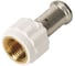 Муфта ВР, ПВДФ пресс (белая), 32x1 Henco HE 18PKW-3206 1